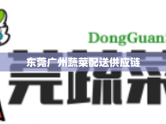 东莞广州蔬菜配送供应链