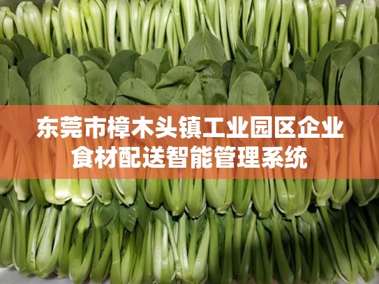 东莞市樟木头镇工业园区企业食材配送智能管理系统