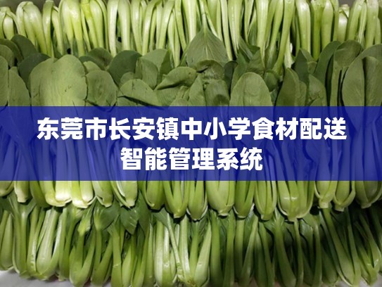 东莞市长安镇中小学食材配送智能管理系统