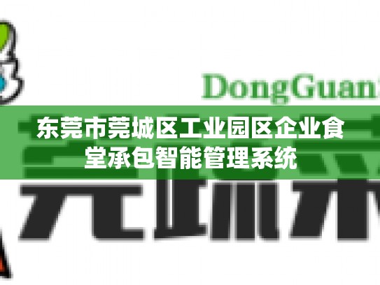 东莞市莞城区工业园区企业食堂承包智能管理系统