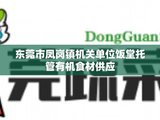 东莞市凤岗镇机关单位饭堂托管有机食材供应