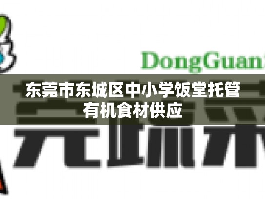 东莞市东城区中小学饭堂托管有机食材供应