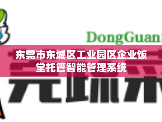 东莞市东城区工业园区企业饭堂托管智能管理系统