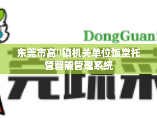 东莞市高埗镇机关单位饭堂托管智能管理系统