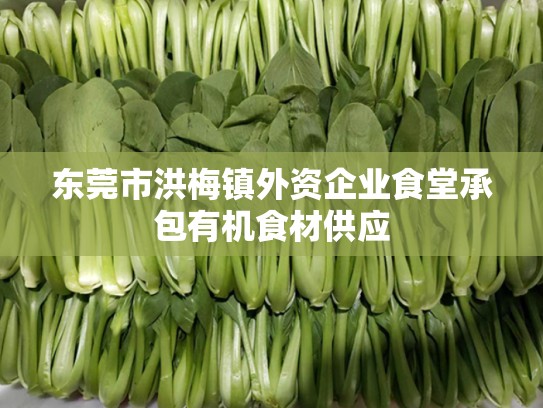 东莞市洪梅镇外资企业食堂承包有机食材供应