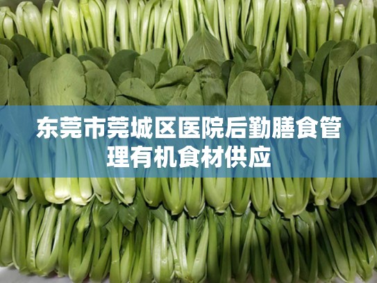 东莞市莞城区医院后勤膳食管理有机食材供应
