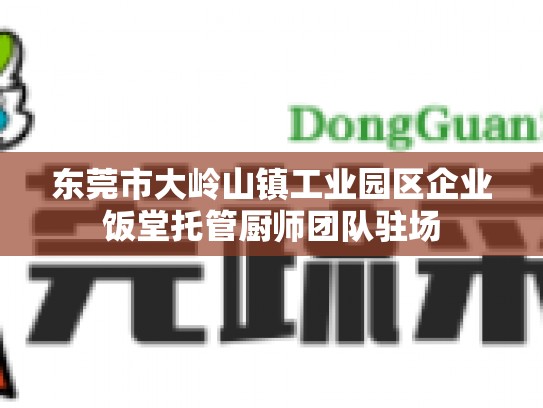 东莞市大岭山镇工业园区企业饭堂托管厨师团队驻场
