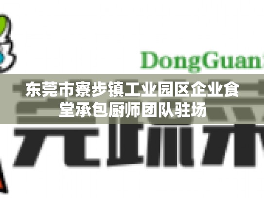 东莞市寮步镇工业园区企业食堂承包厨师团队驻场