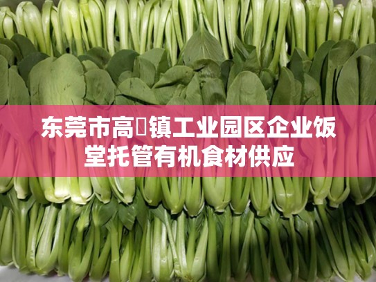 东莞市高埗镇工业园区企业饭堂托管有机食材供应