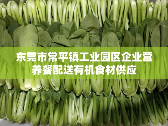 东莞市常平镇工业园区企业营养餐配送有机食材供应