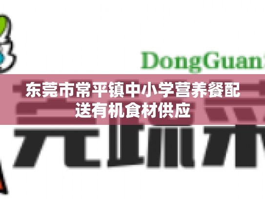 东莞市常平镇中小学营养餐配送有机食材供应