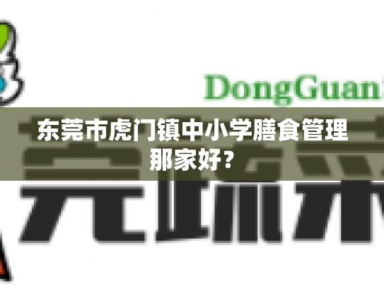 东莞市虎门镇中小学膳食管理那家好？