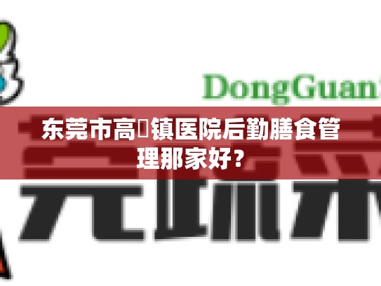 东莞市高埗镇医院后勤膳食管理那家好？