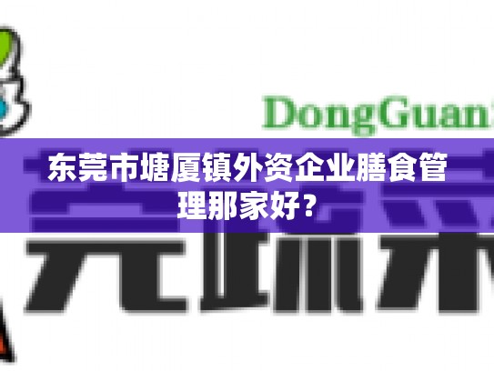 东莞市塘厦镇外资企业膳食管理那家好？