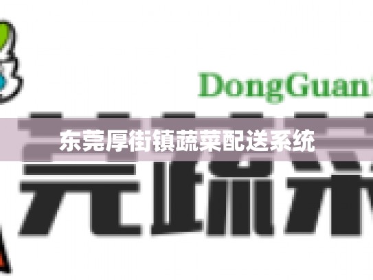 东莞厚街镇蔬菜配送系统