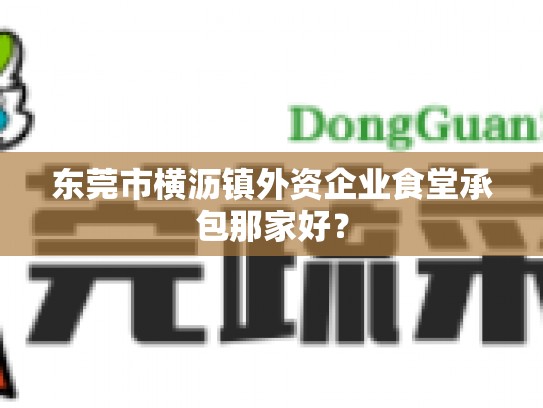 东莞市横沥镇外资企业食堂承包那家好？