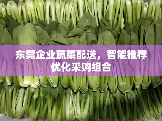 东莞企业蔬菜配送，智能推荐优化采购组合