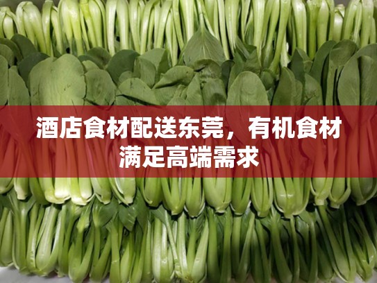 酒店食材配送东莞，有机食材满足高端需求