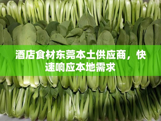 酒店食材东莞本土供应商，快速响应本地需求