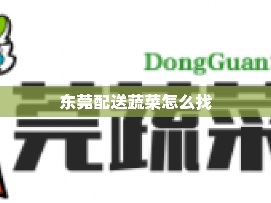 东莞配送蔬菜怎么找