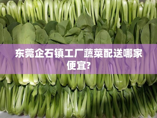 东莞企石镇工厂蔬菜配送哪家便宜?