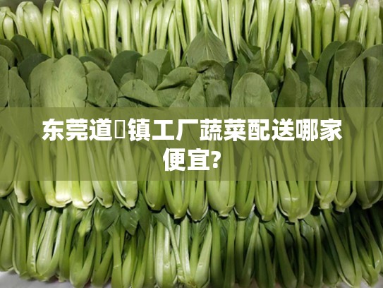 东莞道滘镇工厂蔬菜配送哪家便宜?