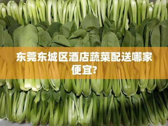 东莞东城区酒店蔬菜配送哪家便宜?