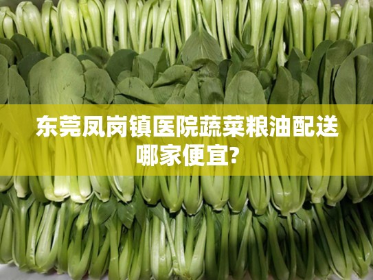 东莞凤岗镇医院蔬菜粮油配送哪家便宜?