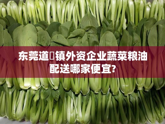 东莞道滘镇外资企业蔬菜粮油配送哪家便宜?