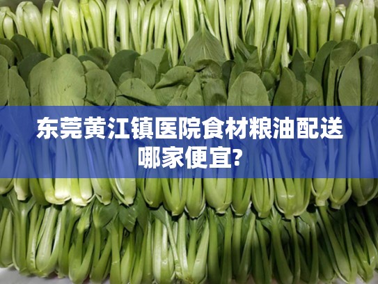 东莞黄江镇医院食材粮油配送哪家便宜?