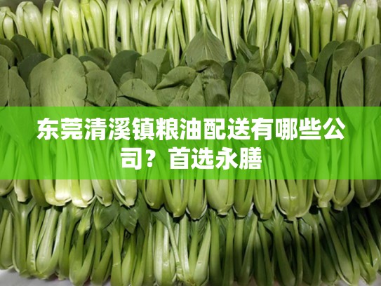 东莞清溪镇粮油配送有哪些公司？首选永膳