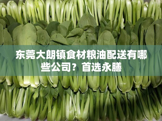 东莞大朗镇食材粮油配送有哪些公司？首选永膳