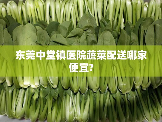 东莞中堂镇医院蔬菜配送哪家便宜?