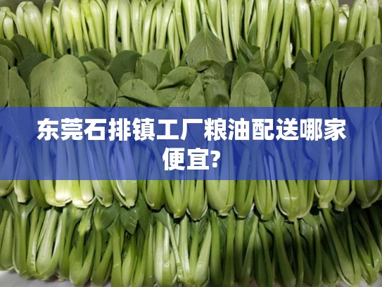 东莞石排镇工厂粮油配送哪家便宜?