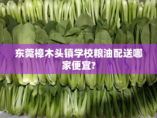 东莞樟木头镇学校粮油配送哪家便宜?