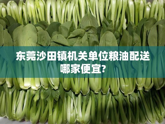 东莞沙田镇机关单位粮油配送哪家便宜?