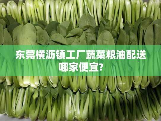 东莞横沥镇工厂蔬菜粮油配送哪家便宜?
