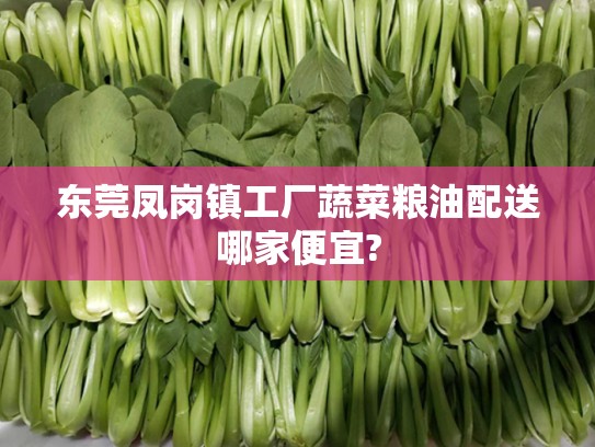 东莞凤岗镇工厂蔬菜粮油配送哪家便宜?