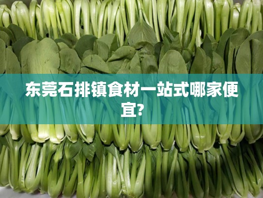 东莞石排镇食材一站式哪家便宜?