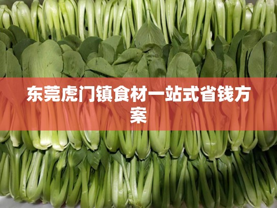 东莞虎门镇食材一站式省钱方案