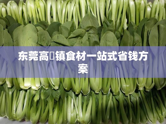 东莞高埗镇食材一站式省钱方案