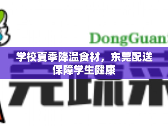 学校夏季降温食材，东莞配送保障学生健康