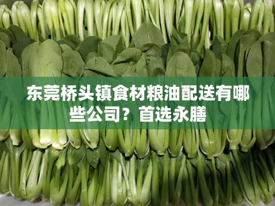 东莞桥头镇食材粮油配送有哪些公司？首选永膳