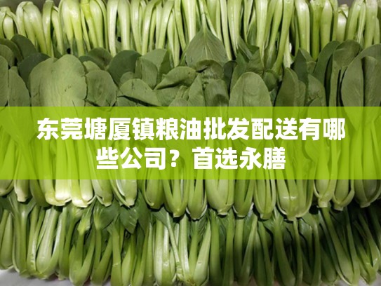 东莞塘厦镇粮油批发配送有哪些公司？首选永膳
