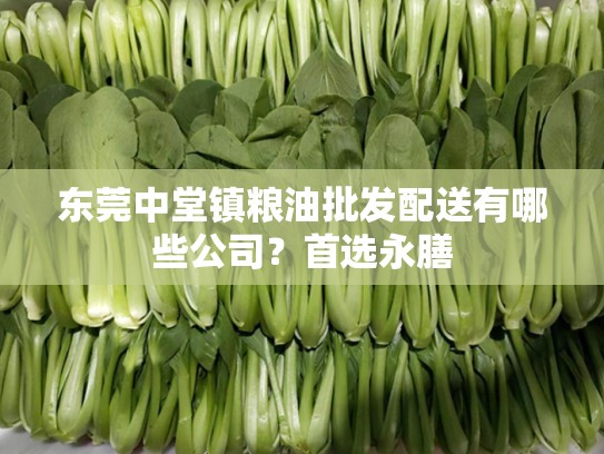 东莞中堂镇粮油批发配送有哪些公司？首选永膳