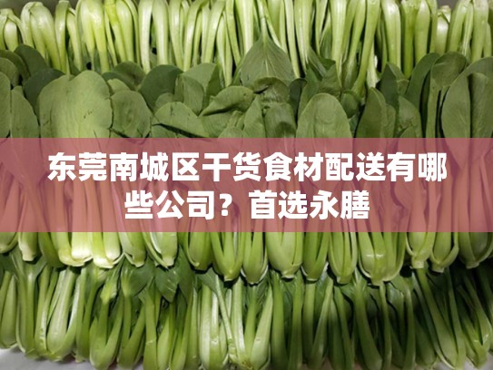 东莞南城区干货食材配送有哪些公司？首选永膳