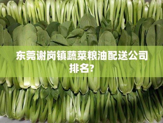 东莞谢岗镇蔬菜粮油配送公司排名?