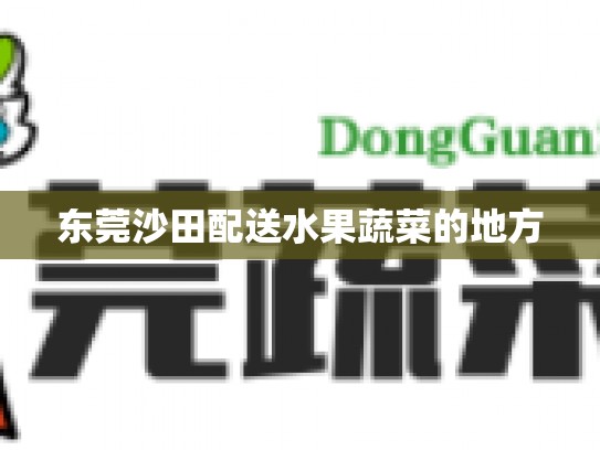 东莞沙田配送水果蔬菜的地方