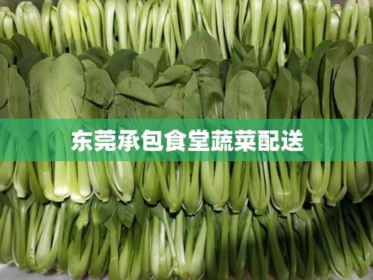 东莞承包食堂蔬菜配送