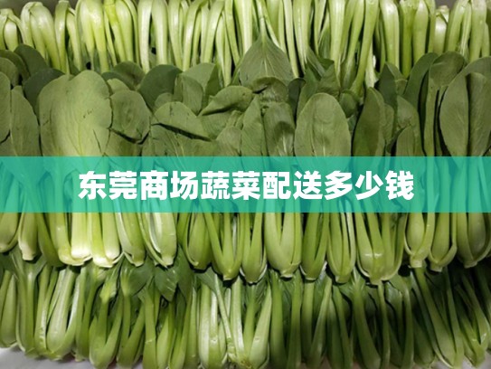 东莞商场蔬菜配送多少钱